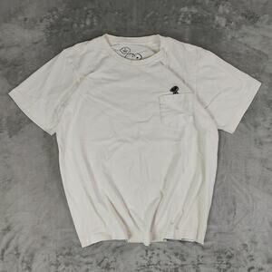 Kaws x Peanuts x Uniqlo streetwear minimalist snoopy pocket tshirt mens Medium